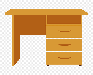 手绘桌子的艺术魅力 从家具到创意PNG图片的转变